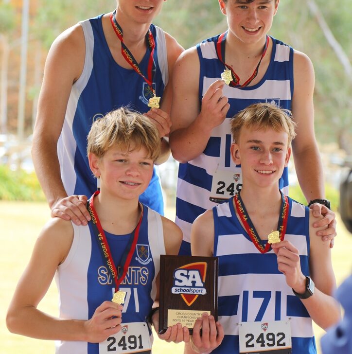 16 Year Boys Age Group Gold Medal Winning Team